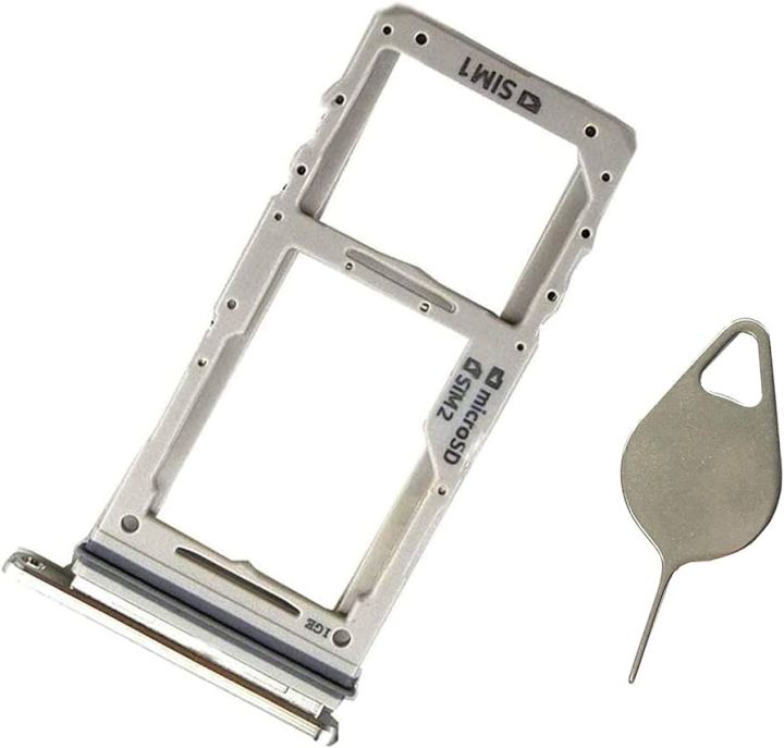 Samsung Galaxy Note 9 SIM Tray Sim Jacket Sim Slot Sim Door For Samsung Galaxy Note 9 _ Silver