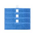 4 Pcs Washable Reusable Microfibre Mop Cloths for Polti Moppy Steam Ene Household Cleaning Accessories. 