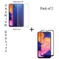 Full Black 9D Tempered Glass Screen Protector Edge To Edge Full Glue + Back Cover Transparent Crystal Clear Case Cover For3333. 