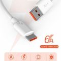 TYPE C ORIGINAL DATA CABLE + FAST CHARGING CABLE 66 WATT, 6 AMPERE GIVES SUPER FAST TURBO CHARGING EXPERIENCE TO ALL ANDROID PHONES. 