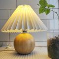 Pleats Lampshade Table Lamp Standing Lamps Japanese Style Pleated Lampshade Creative Desk Lamp Shade Bedroom Lamps. 