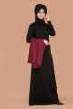 Modest Designs Upper Coati with Inner Maxi available with 3 different colors Abaya Maxi, Coati Maxi in Nida Fabric Combination of color. 