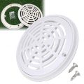 Swimming Pool Water Filter Anti-Corrosion Cover Round Drain Device Screw Abs Floor Drain Cover Round Main Drainage Port. 