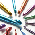 Multiple Sizes Aluminum Oxide Knitting Needles Crochet Hooks Set Weave Crochet Needles Sweater Knitting Yarn Knit Hook Tools. 