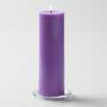 6-inch Pillar Candle - Paraffin Wax, Cotton Wick, Home Decor and Gift. 