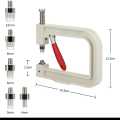 Pearl Setting Machine | Manual Hand Press Beads Rivet Fixing Tool | beads machine | sundaymart. 