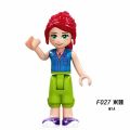 Legoing Girl Series Minifigures Princess Friends Set Olivia Andrea Emma Anna Elsa Building Blocks Toys Gifts. 