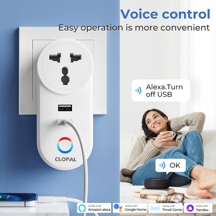 Clopal%20Wifi%20Smart%20Socket%203%20Pin%20Plug%20with%20USB%20EU%20US%20UK%20Outlet%20Adapter%20Charging%20Voice%20Timing%20Smart%20Life%20App%20Electrical%20for%20Google%20Home%20Alexa%20-%20Image%207