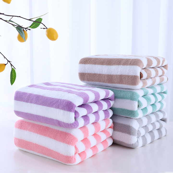 Simple%20Stripes%20Absorbent%20Quick%20Drying%20Bath%20Towel%20Sets%20Soft%20Adults%20Face%20Hand%20Towels%20Bathroom%20Microfiber%20Comefor%20Swim%20Bath%20Towels%20-%20Image%202