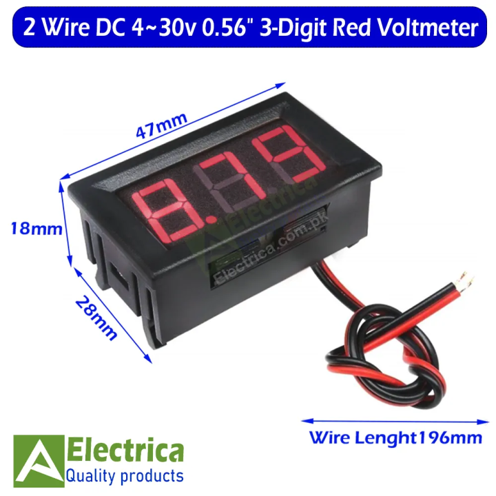 2%20Wire%20DC%204V%E2%80%9330V%203%20Digit%20Digital%20Display%20Voltage%20Meter%200.56%20Inch%20Red%20LED%20Voltmeter%20Module%20High%20Accuracy%20Panel%20Indicator%20by%20Electrica%20-%20Image%203