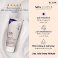 🌸 Flicka Silk Touch Concentrate – 3-in-1 Primer, Moisturizer & Sunscreen | Hydrating, Lightweight, Non-Greasy Formula | Smoothes Skin Texture, Minimises Pores & Protects Against Sun Damage | Daily Skincare & Makeup Essential | Suitable for All Skin Types. 