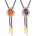 New cosplay Dazai blue decoration collar rope American Western cowboy bolo tie. 
