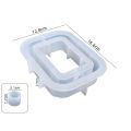 Tube Vase Flower Resin Mold Kit DIY Handmade Test Tube Pot Silicone Moulds Home Decoration Living Room Office Table Vase. 