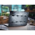 Gray plain metal wallpaper, texture Laptop Notebook Skin Sticker Cover Art Laptop Skin Fits 13.3" 14" 15.6" 16". 