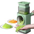 Multifunction Vegetable Chopper Kitchen Roller Gadgets Tool Vegetable Cutter Round Slicer Graters Potato Carrot Cheese Shredder. 