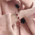 Miaojiang girl hand-woven red rope bell bracelet, Chinese style, ethnic temperament, versatile honmei bracelet. 