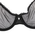 Varsbaby Lingerie Set - Premium Quality Luxury French Underwire Ultra-Thin Transparent Yarn Bra Panty Garter Suspender & Stockings Set - Bra+Panties+Garter+Stockings - Full Set. 