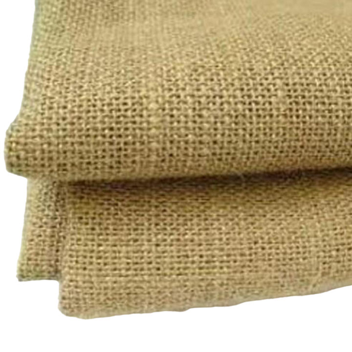 5 Meter Burlap Cloth 195 x 44 Inches Pcs Jute Cloth for Art & Craft