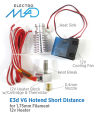 E3d V6 Clone, Short Distance, 3d Printer Hotend for Direct Extruder 1.75mm, 0.4mm Nozzle, with Cooling Fan. 