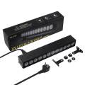 GLIME UV LED DJ Light Bar 36W Ultraviolet Black Light 12 LEDs 360° Adjustable Wall Lights for DJ Stage Lighting Glow Party light, Body Paint Halloween special light imported stock. 