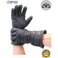 Leather Gloves for Men Pure Leather Gloves | Bike Gloves ,Men Boys Motorcycle ,Cycling & Outdoor Sports Gloves for Bike Riders. 