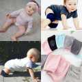 Baby Crawling Anti-Slip Knee Pads, Adjustable Breathable Cotton Baby Toddlers Anti-fall Knee/Elbows Socks Set Unisex, For Babies Infant Toddler Boys And Girls Safety Protector (a pair). 