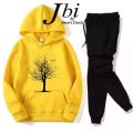 Printed Hoodie And Trouser Winter Collection Fleece Export Quality Hoodies For Women. 