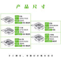 Aoyue Disposable Lunch Box Tin Paper Box Boutique Baking Bento Box Aluminum Foil Three Takeaway Baked Rice Fans Grilled Fish. 
