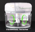 Mini Garlic Slicer Household Mincing Machine Minced Hand Pull Grinder Grill Vegetable Meat Kitchen Multi Chopper Shredder Gadget. 