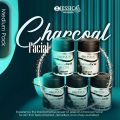 Jessica Charcoal Facial Kit - 250ml 5 Steps. 