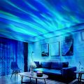 2 in 1 Northern Lights and Ocean Wave Projector with 14 Effects of Galaxy Light for Game Rooms, Parties, Light Projector for Bedroom, led Light Projector for Room Home Decorations. 
