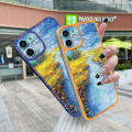 YIWESAN Case For Realme X50m 5G Case Oil Painting Landscape Thin Shockproof Square Edge Silicone Casing Full Lens Cover Camera Protect Cases Softcase. 