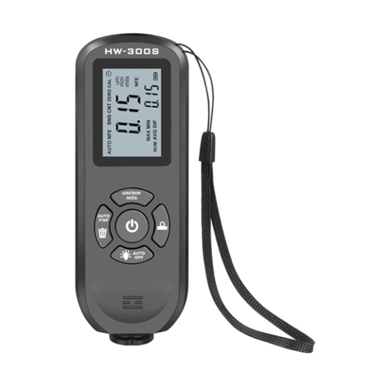 Thickness Gauge with Screen LCD Display Calibration Function B