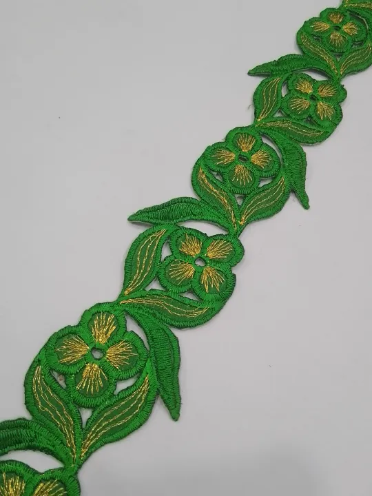 1%20Yard/Gaz%20Fancy%20Flower%20Shape%20Attractive%20Lace%20-%20Versatile%20Lace%20for%20Clothes,%20Lace%20for%20Dresses,%20Kurti,%20Dupatta,%20Front-Back%20Ghera,%20and%20Borders%20-%20Image%202
