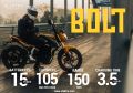 VLEKTRA BOLT 3K | 3000W | Electric motorcycle | Yellow/Black/Green. 