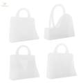 Transparent Flower Gift Florist Packing Bag with Handle Fashion Gift Case Portable. 