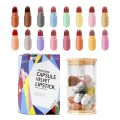 Mini Lipstick Set, Portable Mini Lipstick Set Capsules Matte Lipstick. 