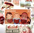 10 Pcs/Pack Retro Travel Stamp Postage Building Waterproof decal Stickers for Laptop Car Bike Mobile PC TV Fridge Guitar Skateboard. 