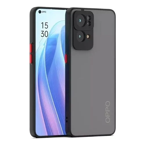 For%20OPPO%20Reno%207%20Pro%205G%20-%20High%20Quality%20Matte%20PC%20Back%20Soft%20TPU%20Frame%20Shockproof%20Color%20Button%20with%20Camera%20Protection%20Lens%20Protection%20Camera%20Protective%20Back%20Cover%20Case%20Pouch%20For%20OPPO%20Reno%207%20Pro%205G%20-%20Image%203
