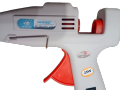HENGLIDA Heavy Duty Hot Glue Gun with 3 Free Glue Sticks, 25w Heating Hot Melt Silicone Glue Gun Crystal Clear Transparent - 220v Thermostat. 