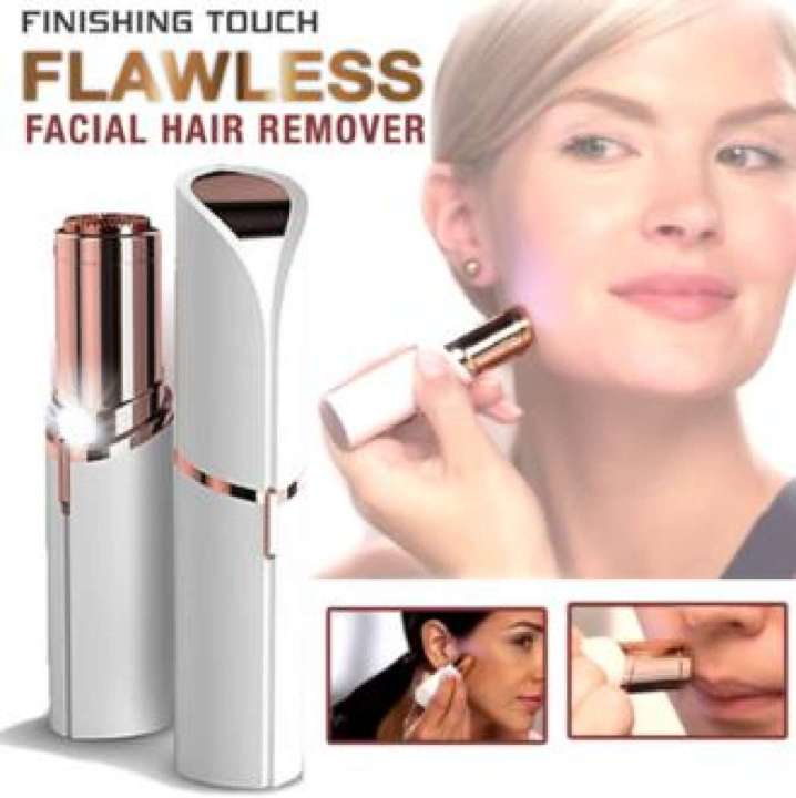 Facial Hair Remover  Shape Lipstick Flawless Women's Painless Hair Remover