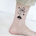 【Good-Love Store】Waterproof Tattoo Stickers Palm Planet Tattoo Small Tatto  Flash Tatoo Fake Tattoos for Man Girl Women. 
