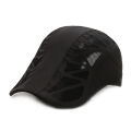 Men Cap Ponytail Hole Solid Color Advanced Hat. 