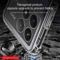 3in1 Vivo Y18 4G Transparent Soft Phone Case Vivo Y03 Y18E Y02 Y01 Y02A Y02T Y15S Y15A Y17S Y27S Tempered Glass + Back Camera Lens Film. 