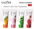SADOER Pomegranate Moisturizing Facial Cleanser 100g SD81730. 