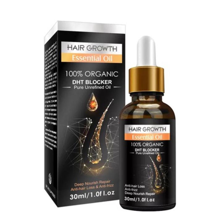 Hair growth oil biotins cold pressed DHT blocker 30ml