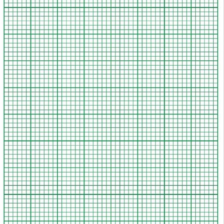 High Quality Inches Graph Notebook - 15 sheets