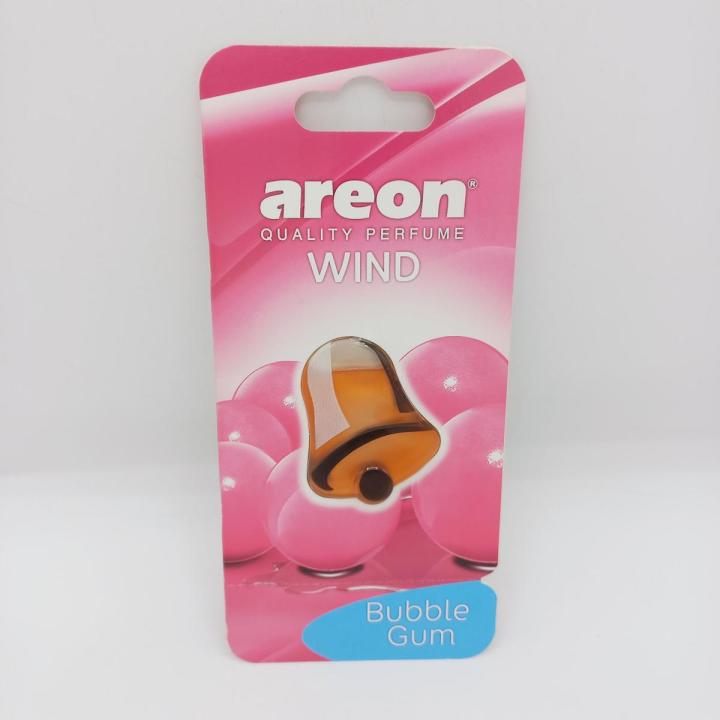 Areon Wind Car Hanging Air freshener Perfume - Bubble Gum
