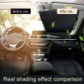Car Retractable Curtain Easy-to-use Car Sun Shade for Uv Protection Fits All Car Windows Easy Pull-out Car Curtain. 