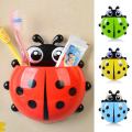 1Pcs Wall Mounted Suction Cup Cute Shape Toothbrush Holder Bathroom Accessories Children Adult Baby Toothbrush Toothpaste Container Box - Multi. 